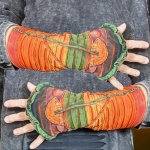 Ocieplacze na Ręce Grzybki Pomarańcz