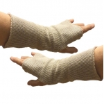 Mitenki Konopne Rękawiczki z Dzianiny Konopnej