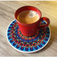podstawka ceramiczna, Ceramic Coaster.