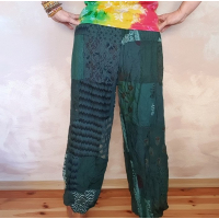 spodnie haremki patchwork, harem pants.