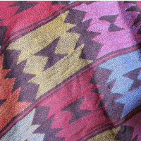 bohemian poncho peleryna z kapturem.