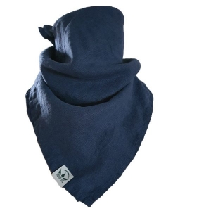 Bandana Chusta Konopna Granatowa