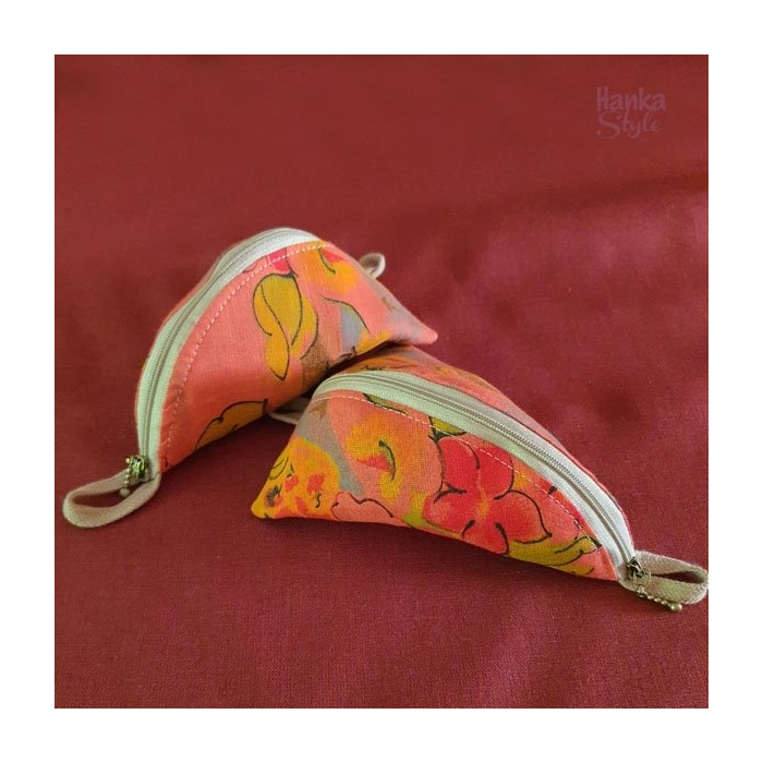 Mini Bag Lniane Słoneczne Kolorowe Kwiaty