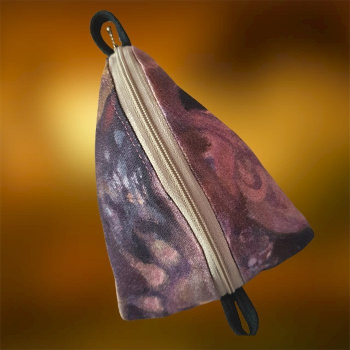 Mini Bag Lniany Maski Weneckie