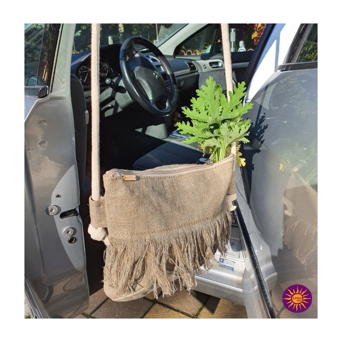 Lniana Torebka Hippie Mini Hit Bag