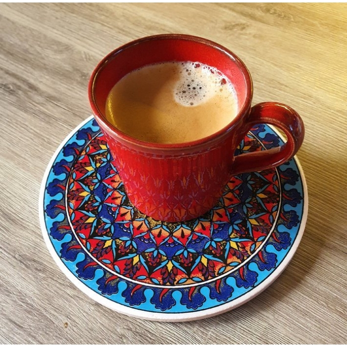 podstawka ceramiczna, Ceramic Coaster.
