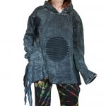 bluza z długim kapturem, long hooded sweatshirt.