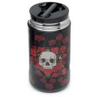 Pojemnik na Lunch Czaszka i Róże Stal Nierdzewna 500 ml