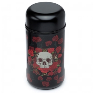 Pojemnik na Lunch Czaszka i Róże Stal Nierdzewna 500 ml