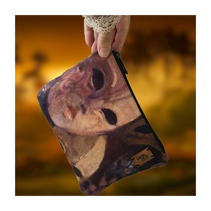 Saszetka Lniana Magiczne Maski